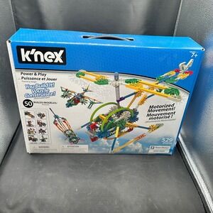 K'NEX Power and Play Motorized Building Set 529 Pieces Open Box 50 Models